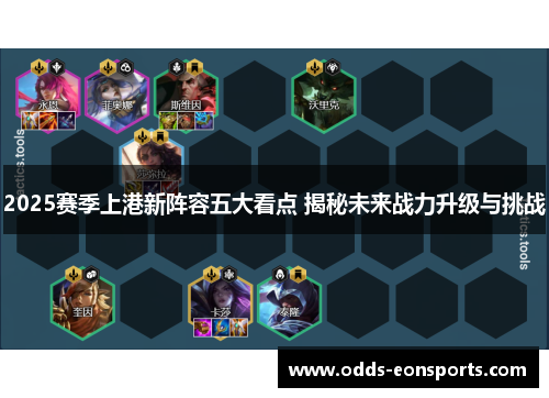 2025赛季上港新阵容五大看点 揭秘未来战力升级与挑战