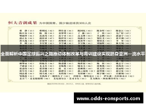 全面解析中国足球振兴之路推动体制改革与青训建设实现跻身亚洲一流水平